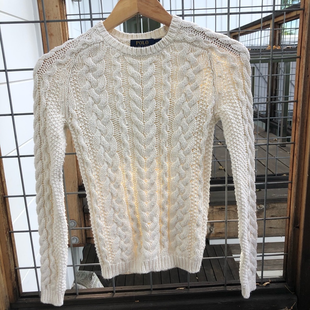 Ralph Lauren cream sweater